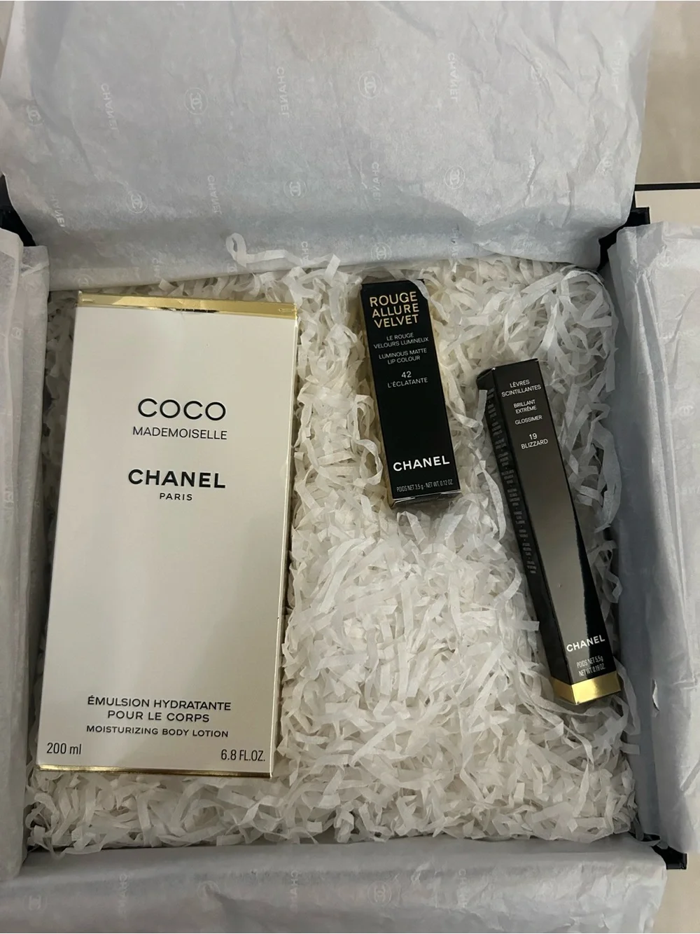 CHANEL Black and White Minimalist Wall Art Panel